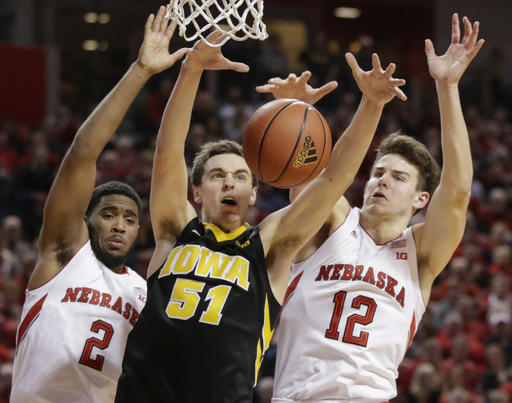 Iowa Nebraska Basketball
